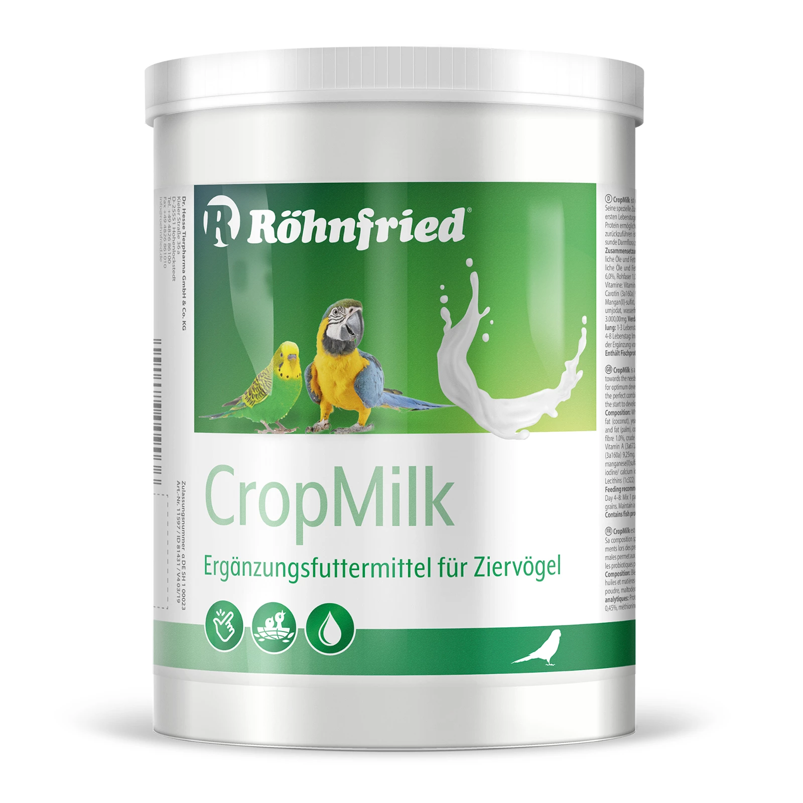 Röhnfried CropMilk 600g 1 Röhnfried CropMilk 600g