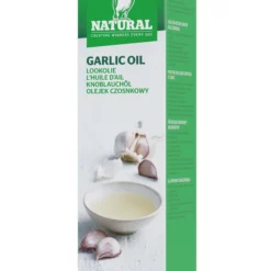 Natural Knoblauchöl 450ml 5 Natural Knoblauchöl 450ml -Tier Futter Laden 201070 natural garlic oil 450ml box he02