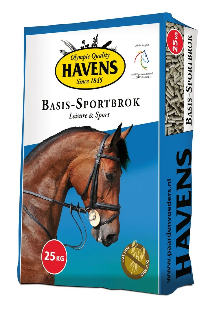 Havens Basis-Sportbrok 25kg 1 Havens Basis-Sportbrok 25kg