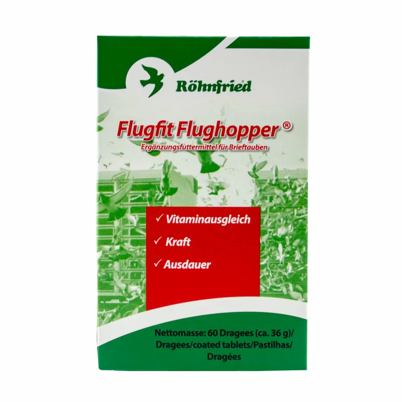 Röhnfried Flugfit Dragees 60 Stück 2 Röhnfried Flugfit Dragees 60 Stück – Bild 2