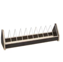 Polmark Futterrinne Beschichtet Mit Kippgitter 100cm