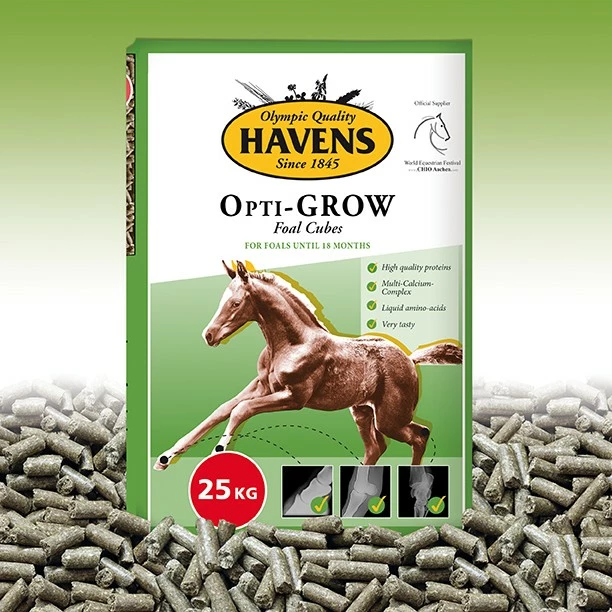 Havens Opti-Grow - Fohlen Aufzucht 25kg 2 Havens Opti-Grow - Fohlen Aufzucht 25kg – Bild 2