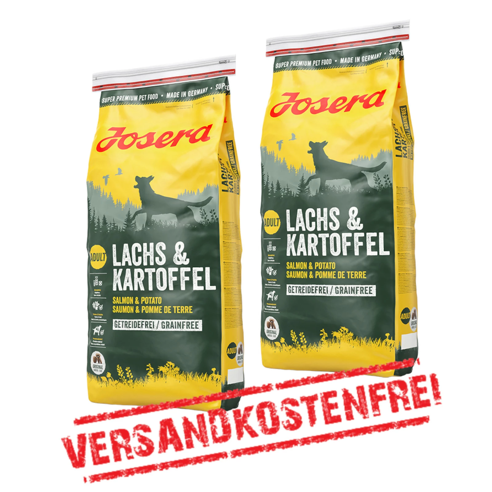 Josera Lachs&Kartoffel 2er-Pack 30kg 1 Josera Lachs&Kartoffel 2er-Pack 30kg